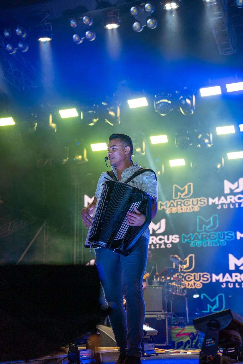 Marcus no palco