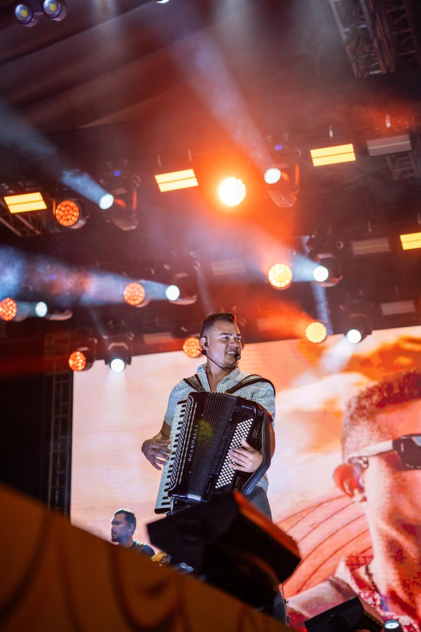 Marcus Julião no palco